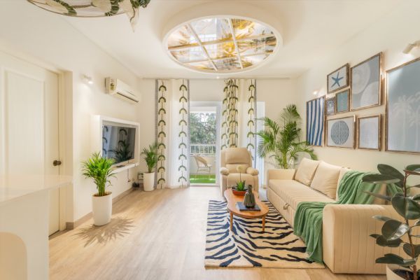 Sereno Palms - enchanting 1 bhk w/ game loft Siolim