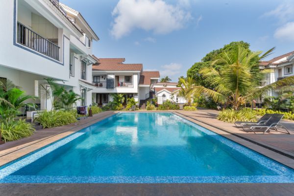 Sereno Palms - enchanting 1 bhk w/ game loft Siolim