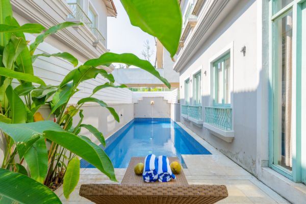 Sereno Solace 3bhk bali theme villa w/pool & gazebo