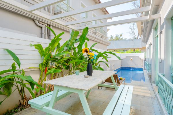 Sereno Solace 3bhk bali theme villa w/pool & gazebo