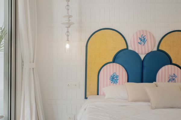 Sereno Santorini 2bhk Greek vibes w/ pvt jacuzzi