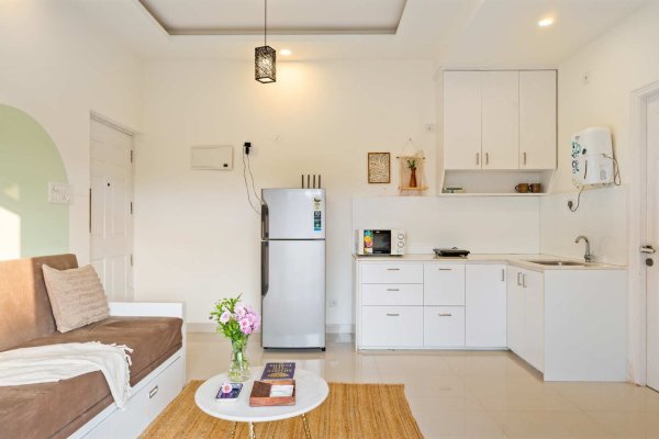 Sereno Greens - cosy 1bhk with pvt balcony