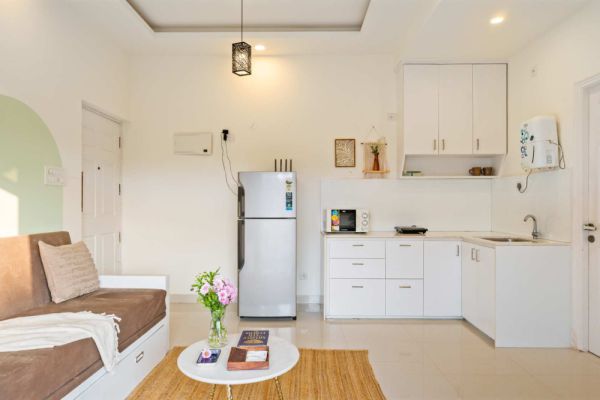 Sereno Greens - cosy 1bhk with pvt balcony