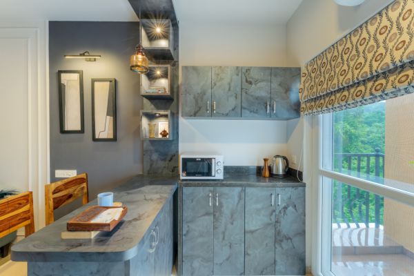 Sereno Foresta cosy 1 bhk greenery view w/pool+game