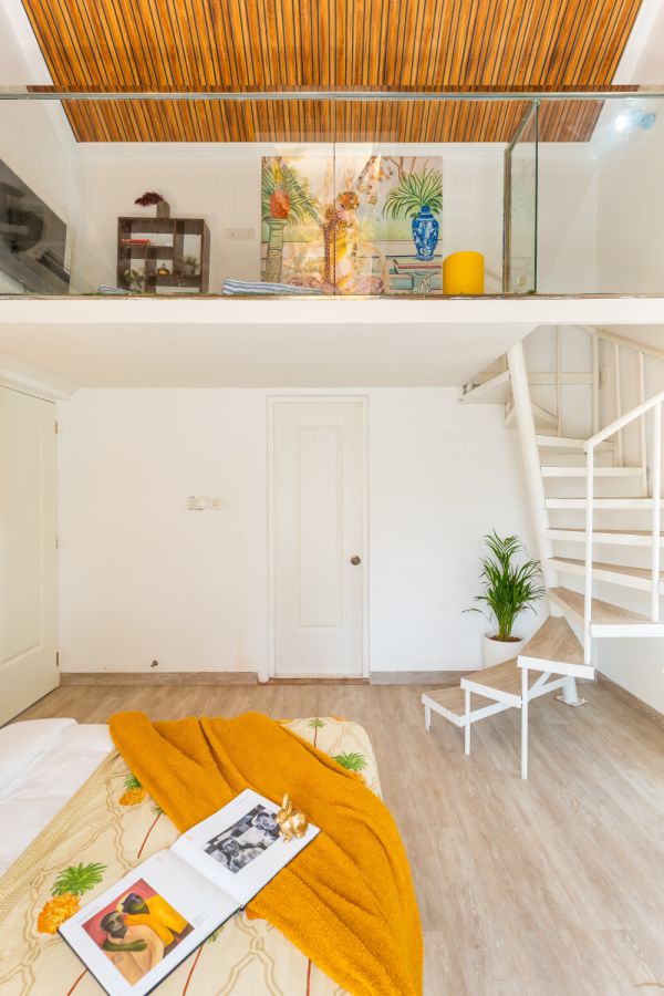 Sereno Palms - enchanting 1 bhk w/ game loft Siolim