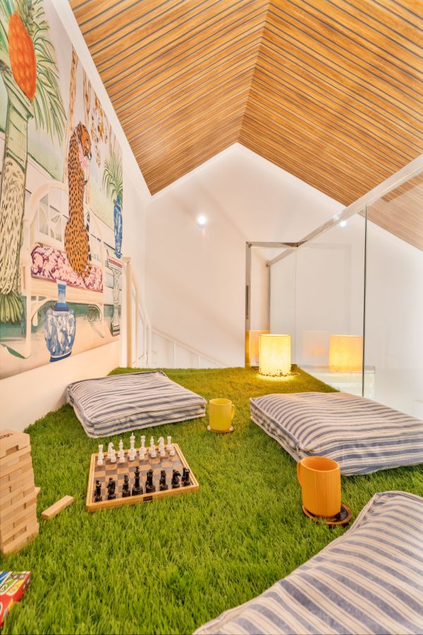 Sereno Palms - enchanting 1 bhk w/ game loft Siolim