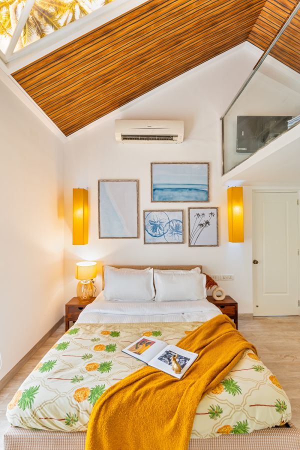 Sereno Palms - enchanting 1 bhk w/ game loft Siolim