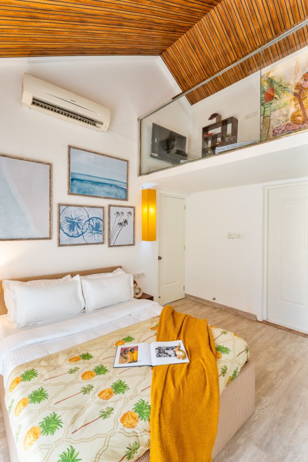 Sereno Palms - enchanting 1 bhk w/ game loft Siolim