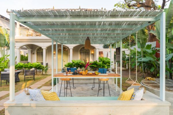 House of Rumi 3bhk villa w/private pool & outdoor gazebo