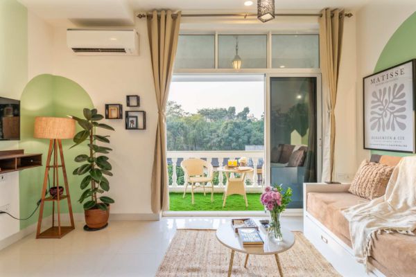 Sereno Greens - cosy 1bhk with pvt balcony