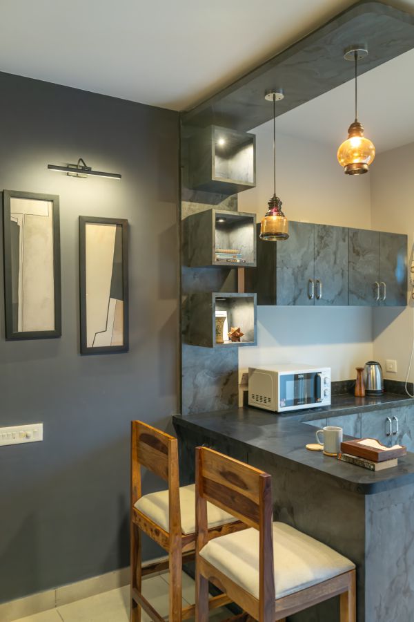 Sereno Foresta cosy 1 bhk greenery view w/pool+game